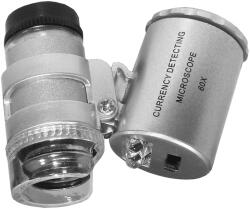 MGA Lupa tip microscop, 60X, iluminare cu LED, 113458