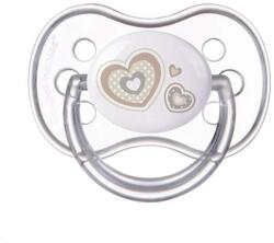 Canpol babies Силиконова залъгалка със симетрична форма Canpol - Newborn Baby, 0-6 m, Бяла (22/580_bei)