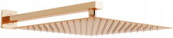 Mexen Slim fejzuhany 30 x 30 cm es zuhanykarral, Rózsaszín-arany - 79130112-60 (79130112-60)