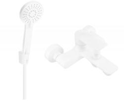 Mexen Royo R40 fürdőkád csaptelep zuhanyteleppel, Fehér - 7223R40-20 (7223R40-20)
