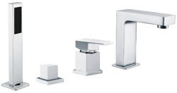 Mexen Cube fürdőkád csaptelep, Króm - 72932-00 (72932-00)