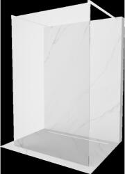 Mexen Kioto szabadonálló zuhanyfal 160 x 200 cm, Átlátszó 8 mm, Fehér - 800-160-002-20-00 (800-160-002-20-00)