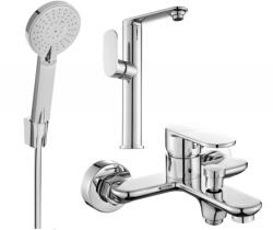 Mexen Milo R40 kád készlet, Króm - 713153R40-00 (713153R40-00)