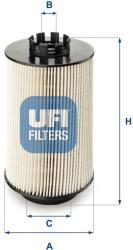 UFI filtru combustibil UFI 26.011. 00 (26.011.00)