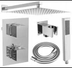Mexen Cube DR02 beépíthető zuhany szett z fejzuhany 30 cm, Króm - 77502DR0230-00 (77502DR0230-00)