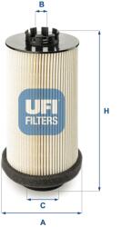 UFI filtru combustibil UFI 26.001. 00 (26.001.00)