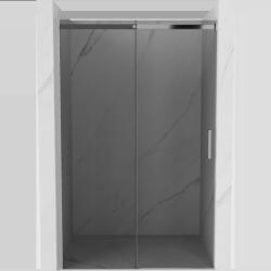 Mexen Omega tolható zuhanyajtó 110 cm, Sötétszürke, Króm - 825-110-000-01-40 (825-110-000-01-40)