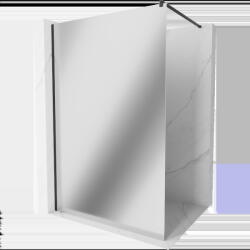 Mexen Kioto zuhanyfal 90 x 200 cm, Tükör 8 mm, Fekete - 800-090-101-70-50 (800-090-101-70-50)