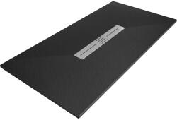 Mexen Toro téglalap alakú zuhanytálca SMC 200 x 80 cm, Fekete - 43708020 (43708020)