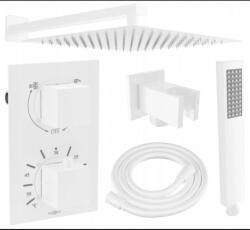 Mexen Cube DR02 beépíthető zuhany szett z fejzuhany 25 cm, Fehér - 77502DR0225-20 (77502DR0225-20)