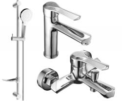 Mexen Sabre DF05 kád készlet, Króm - 72103DF05-00 (72103DF05-00)