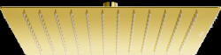 Mexen Slim fejzuhany 30 x 30 cm, Arany - 79130-50 (79130-50)