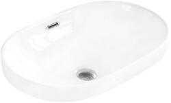 Mexen Viki részben munkalapba épített mosdó 61 x 40 cm, Fehér - 25356100 (25356100)