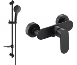 Mexen Milo DF05 zuhanycsap zuhanyteleppel, Fekete - 7134R05-70 (7134R05-70)