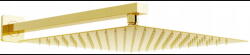 Mexen Slim fejzuhany 30 x 30 cm es zuhanykarral, Arany - 79130112-50 (79130112-50)