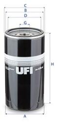 UFI filtru combustibil UFI 24.479. 00 (24.479.00)