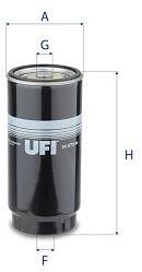 UFI filtru combustibil UFI 24.273. 00 (24.273.00)