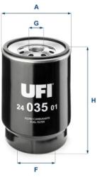 UFI filtru combustibil UFI 24.035. 01 (24.035.01)
