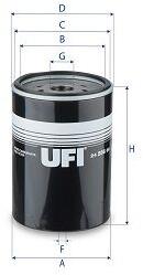 UFI filtru combustibil UFI 24.256. 00 (24.256.00)