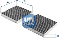 UFI Filtru, aer habitaclu UFI 54.241. 00 - automobilus