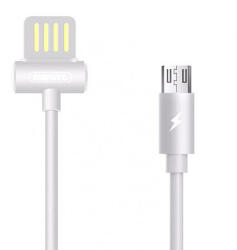 REMAX Cable Waist Drum RC-082m - USB - Micro USB - FEHÉR