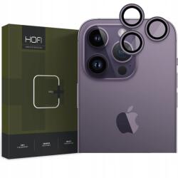 HOFI iPhone 14 Pro/14 Pro Max/15 Pro/15 Pro Max Hofi CamRing Pro+ kameralencse védő üvegfólia lila