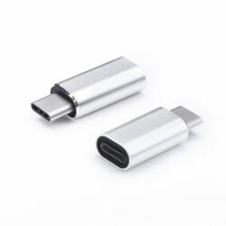 Lightning - Type C adapter ezüst
