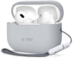 Tech-protect Szilikon Apple Airpods Pro 1 / 2 Crayon Szürke