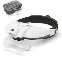 Handy Homlok nagyító LED világítással 3xAAA + lencsekészlet LC3266 (LC3266)