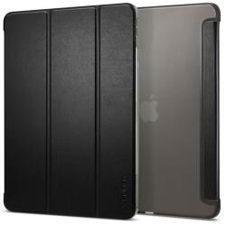 Spigen ACS07015 iPad Pro 13 (2024) fekete bőr hatású oldalra nyíló tok (ACS07015)