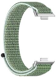 GIGAPACK GP-158985 Huawei Watch Fit 3 sötétzöld nylon óraszíj (GP-158985)
