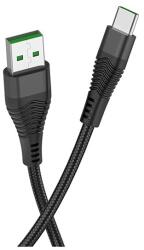 hoco. U53_TYPE-C_B 1, 2m USB - Type-C fekete adat- és töltőkábel (U53_TYPE-C_B)