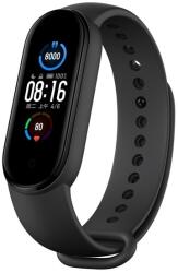 DEVIA GP-136580 Xiaomi Mi Band 6 / Mi Band 5 fekete szilikon óraszíj (GP-136580)