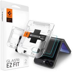 Spigen AGL07972 2db Galaxy Z Flip6 5G (SM-F741) 2.5D 9H üveg kijelzővédő + segédkeret (AGL07972)