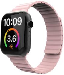 XPRO Apple Watch mágneses szilikon szíj pink 38mm / 40mm / 41mm (128032)