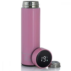 Extralink Smart Travel Mug Pink | Thermal mug | with LED display (2683)