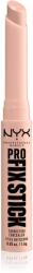 NYX Cosmetics Pro Fix Stick коректор за уеднаквяване цвета на кожата цвят 0.2 Pink 1, 6 гр