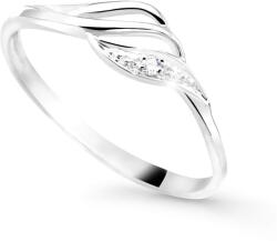 Cutie Diamonds Csodálatos fehér arany gyűrű gyémánttal DZ8023-00-X-2 48 mm
