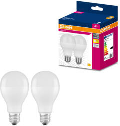 OSRAM E27 LED Value Classic 19W, 2452 lm, 3000 K, 150 W izzó helyett (2 darabos) (4058075634312)