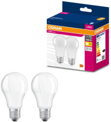 OSRAM E27 LED Value Classic 10W, 1055 lm, 3000 K, 75 W izzó helyett (2 darabos) (4058075630277)
