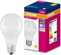 OSRAM E27 LED Value Classic 19W, 2452 lm, 4000 K, 150 W izzó helyett (4058075634251)