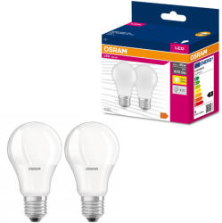OSRAM E27 LED Value Classic 4, 9W, 470 lm, 3000 K, 40 W izzó helyett (2 darabos) (4058075628847)