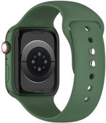 Tech-protect Accesoriu smartwatch TECH-PROTECT Silicone compatibila cu Apple Watch 4/5/6/7/8/9/SE/Ultra1/2 42/44/45/49mm Olive Green (5906302310043)