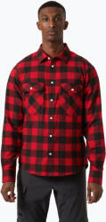 Helly Hansen Férfi Helly Hansen Lokka Organic Flannel piros bivaly kockás ing