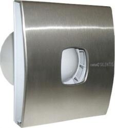 CATA SILENTIS 10 INOX Low noise Kisventilátor beépített légelzáróval és időzítővel inox
