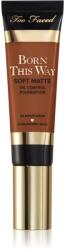 Too Faced Born This Way Soft Matte Foundation mattító make-up árnyalat Chestnut 30 ml