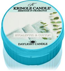 Kringle Candle Eucalyptus & Cotton teamécses 42 g