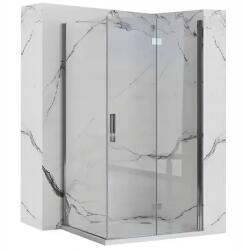 Rea Cabina de dus dreptunghiulara cu usa pliabila Rea Molier 80x90 crom (KPL-K0367)