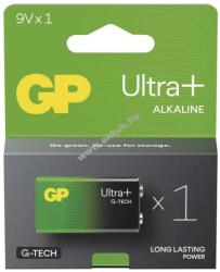 GP Batteries Ultra Plus 9V Block elem 6LR61, 6LF22, 522, MN1604 1db/csomag (B03511)