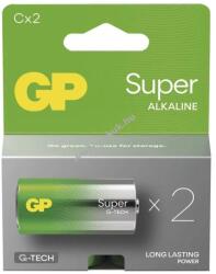 GP Batteries Super Alkáli bébi elem LR14 (C) 2db/csomag - A készlet erejéig!
